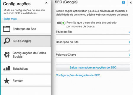 SEO e Website builders